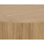 Kalla Wooden Round Coffee Table - LOOMLAN - Coffee Tables