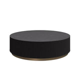 Kalla Wooden Round Coffee Table - LOOMLAN - SUNPAN - Coffee Tables