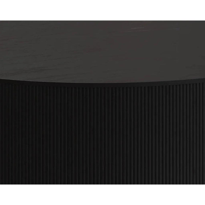 Kalla Wooden Round Coffee Table - LOOMLAN - SUNPAN - Coffee Tables