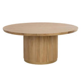 Kalla Wooden Round Dining Table - LOOMLAN - SUNPAN - Dining Tables
