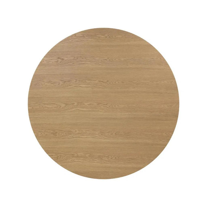 Kalla Wooden Round Dining Table - LOOMLAN - SUNPAN - Dining Tables