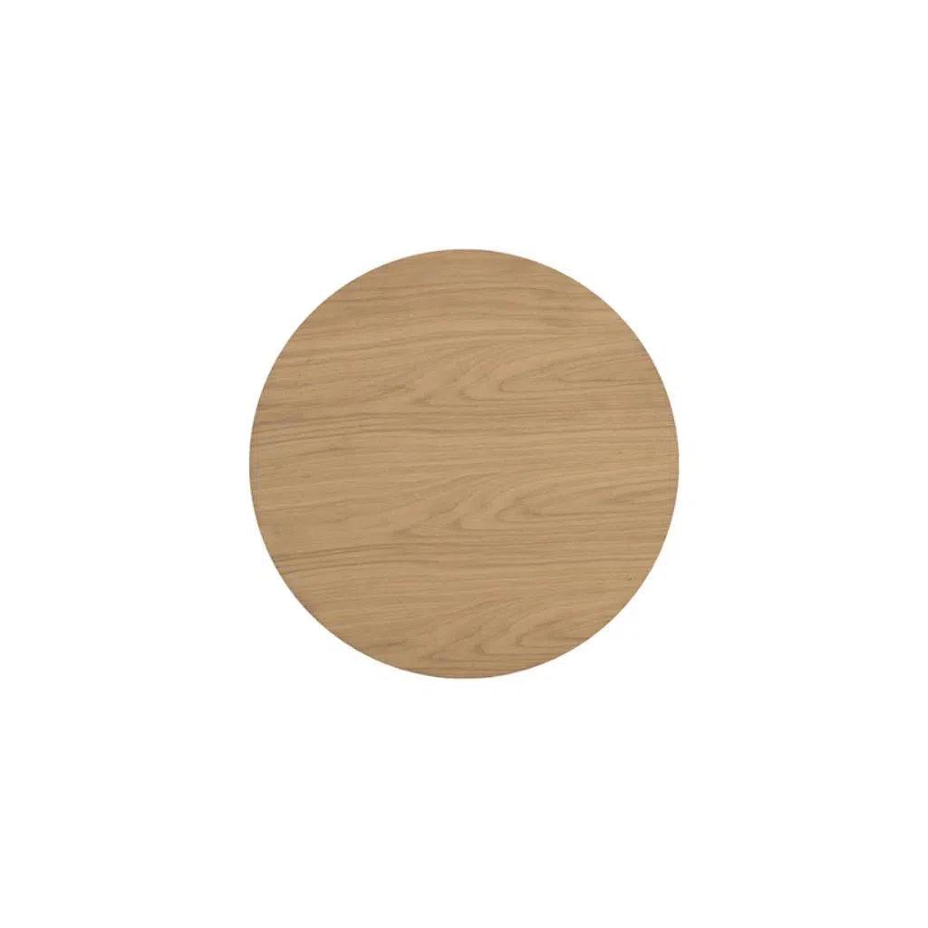 Kalla Wooden Round Side Table - LOOMLAN - Side Tables