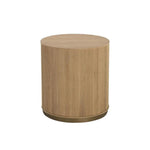 Kalla Wooden Round Side Table - LOOMLAN - Side Tables