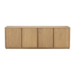 Kalla Wooden Steel Sideboard - LOOMLAN - Sideboards