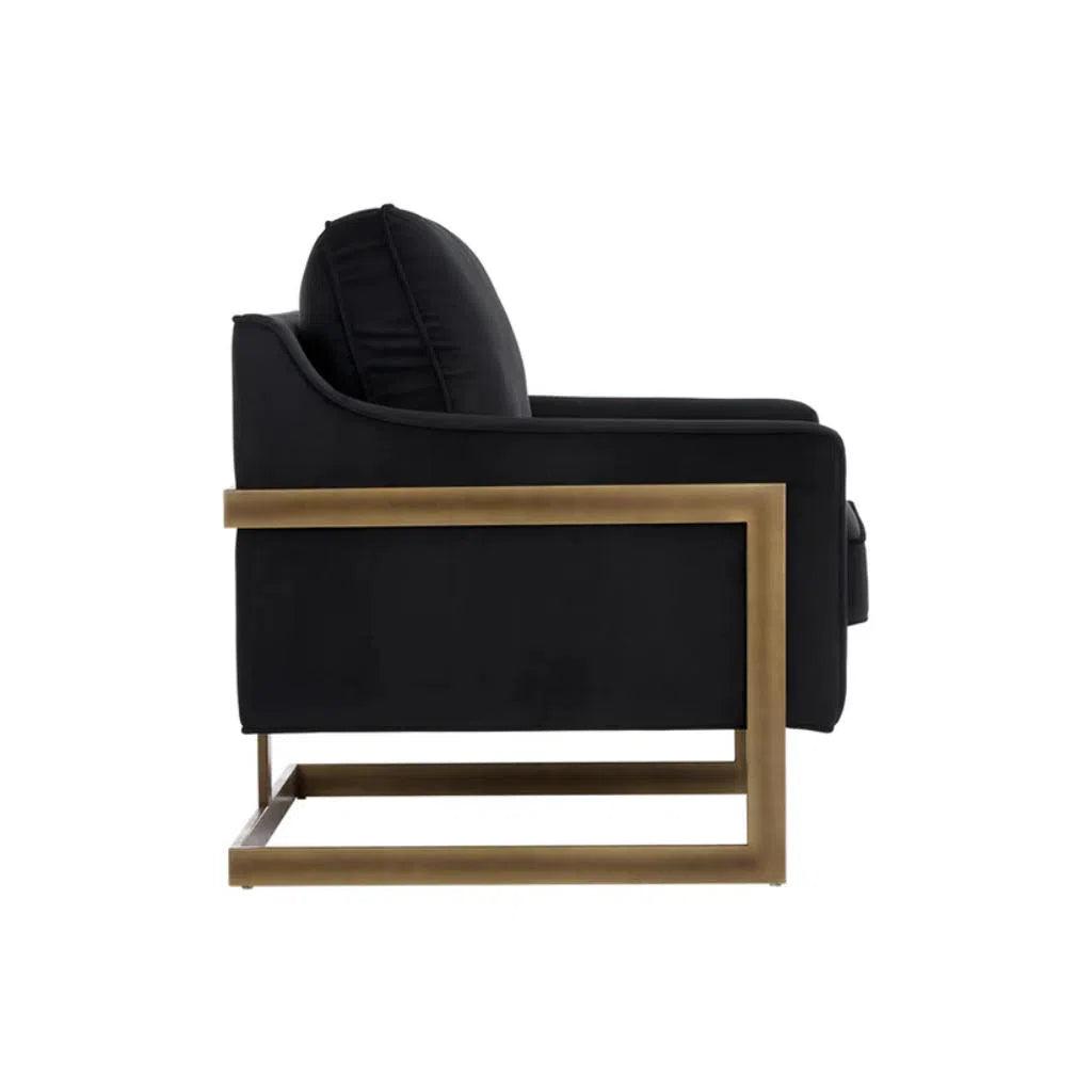 Kalmin Fabric Lounge Chair - LOOMLAN - Club Chairs