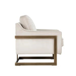 Kalmin Fabric Lounge Chair - LOOMLAN - Club Chairs