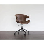 Kash Leather Office Chair - LOOMLAN - Office Chairs