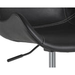 Kash Leather Office Chair - LOOMLAN - Office Chairs