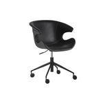 Kash Leather Office Chair - LOOMLAN - Office Chairs