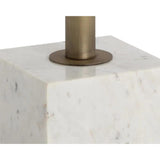 Kata Marble Based Iron Round Bar Table - LOOMLAN - SUNPAN - Bar Tables