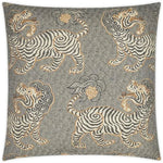 Kathmandu Onyx Tan Taupe Grey Large Throw Pillow Insert - LOOMLAN - D.V. Kap - Throw Pillows