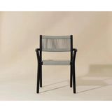 Kavala Rope Stackable Outdoor Dining Armchair - LOOMLAN - SUNPAN - Outdoor Dining Chairs