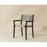 Kavala Rope Stackable Outdoor Dining Armchair - LOOMLAN - SUNPAN - Outdoor Dining Chairs