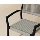 Kavala Rope Stackable Outdoor Dining Armchair - LOOMLAN - SUNPAN - Outdoor Dining Chairs