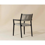 Kavala Rope Stackable Outdoor Dining Armchair - LOOMLAN - SUNPAN - Outdoor Dining Chairs