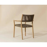 Kavala Rope Stackable Outdoor Dining Armchair - LOOMLAN - SUNPAN - Outdoor Dining Chairs