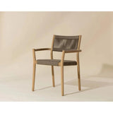 Kavala Rope Stackable Outdoor Dining Armchair - LOOMLAN - SUNPAN - Outdoor Dining Chairs