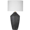 Kaycee White Drum Shade Table Lamp - LOOMLAN - Bassett Mirror - Table Lamps