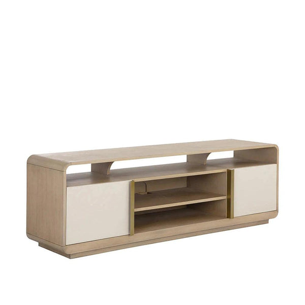 Kayden Media Console & Cabinet Soft Closing Doors - LOOMLAN - SUNPAN - TV Stands & Media Centers