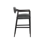 Keagan Leather Barstool - LOOMLAN - Bar Stools