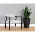 Keagan Leather Lounge Chair - LOOMLAN - Accent Chairs