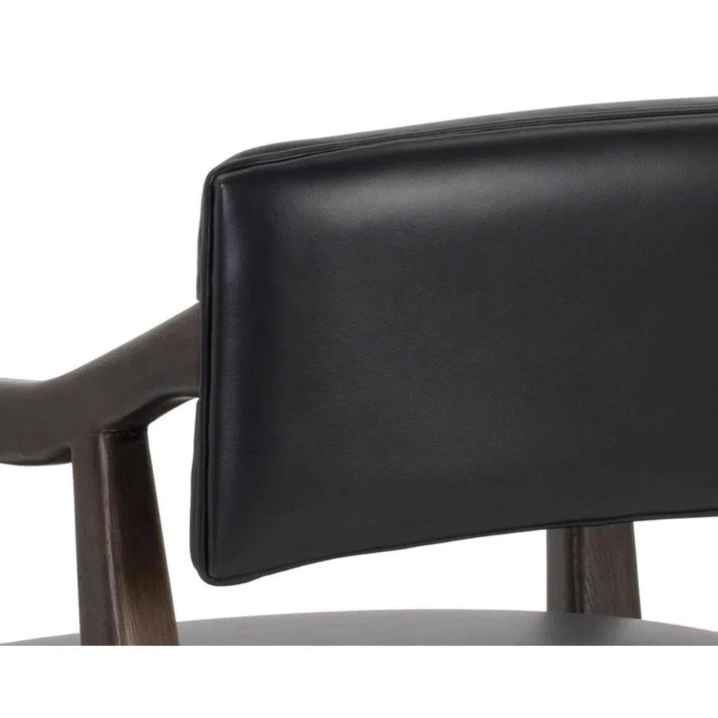 Keagan Leather Office Chair - LOOMLAN - Office Chairs