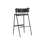 Keanu Powder Coated Iron Barstool - LOOMLAN - Bar Stools