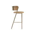 Keanu Powder Coated Iron Counter Stool - LOOMLAN - Counter Stools