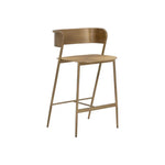 Keanu Powder Coated Iron Counter Stool - LOOMLAN - Counter Stools