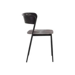 Keanu Powder Coated Iron Dining Chair - LOOMLAN - Dining Chairs