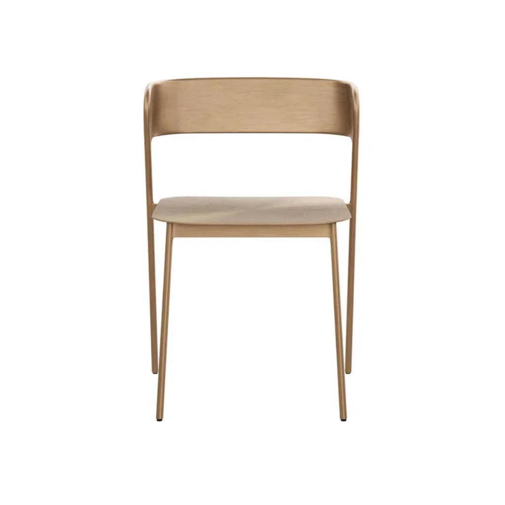 Keanu Powder Coated Iron Dining Chair - LOOMLAN - Dining Chairs