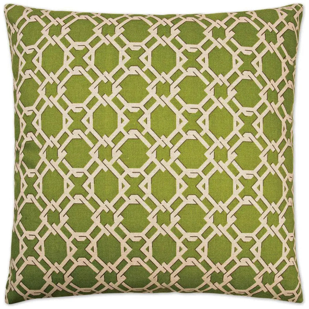 Keenland Green Throw Pillow With Insert - LOOMLAN - Throw Pillows