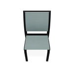 Kendall Sling Stacking Armless Cafe Chair - LOOMLAN - Outdoor Accent Chairs