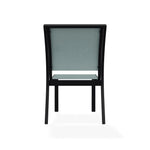 Kendall Sling Stacking Armless Cafe Chair - LOOMLAN - Outdoor Accent Chairs