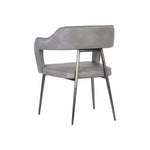 Kenny Leather Dining Armchair - LOOMLAN - Dining Chairs