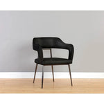 Kenny Leather Dining Armchair - LOOMLAN - Dining Chairs