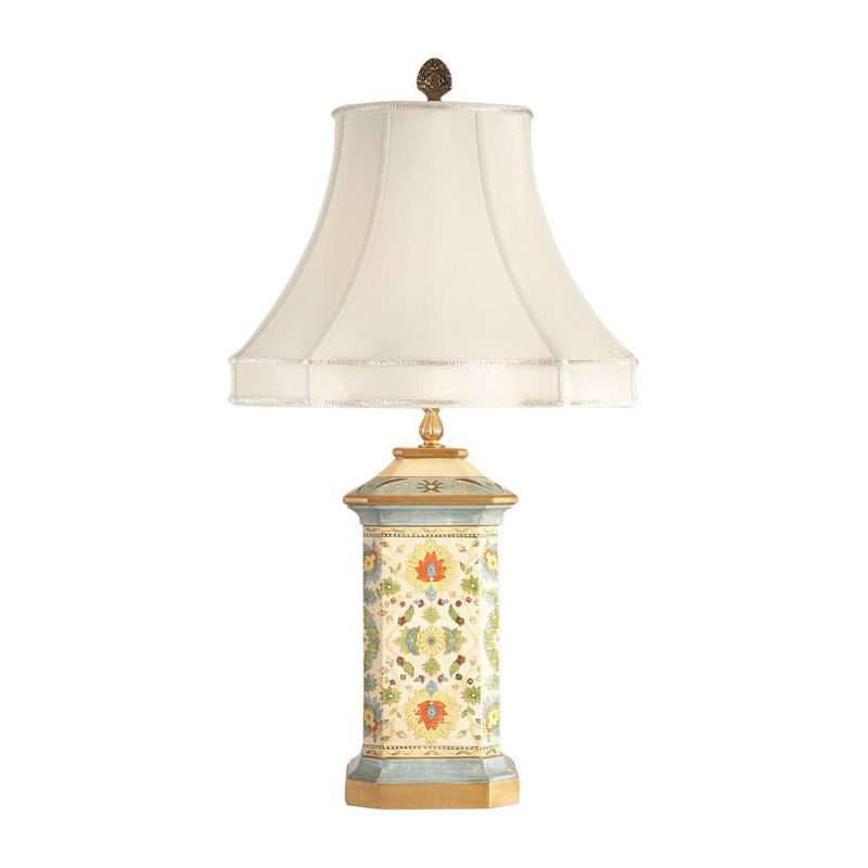 Kenton Floral Hand Painted Table Lamp - LOOMLAN - Chelsea House - Table Lamps