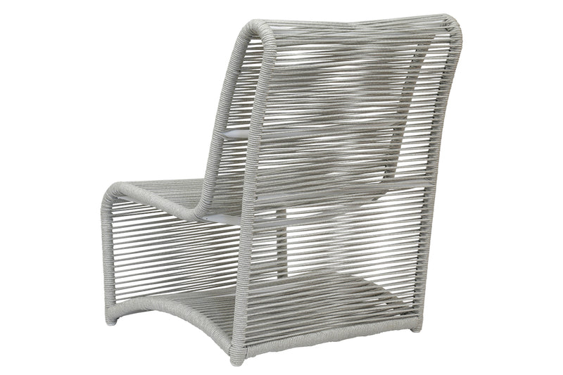 Miami Aluminum Frame Armless Outdoor Club Chair