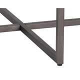 Kiara Steel Framed Marble Coffee Table - LOOMLAN - SUNPAN - Coffee Tables