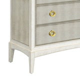 Kiara White Storage Hall Chest - LOOMLAN - Bassett Mirror - Chests