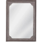 Kingsley Wood Grey Vertical Wall Mirror - LOOMLAN - Bassett Mirror - Wall Mirrors