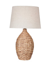 Kingston Natural Sea Grass Base Table Lamp - LOOMLAN - Bassett Mirror - Table Lamps