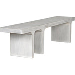 Kir Wood White Bench - LOOMLAN - Noir - Bedroom Benches