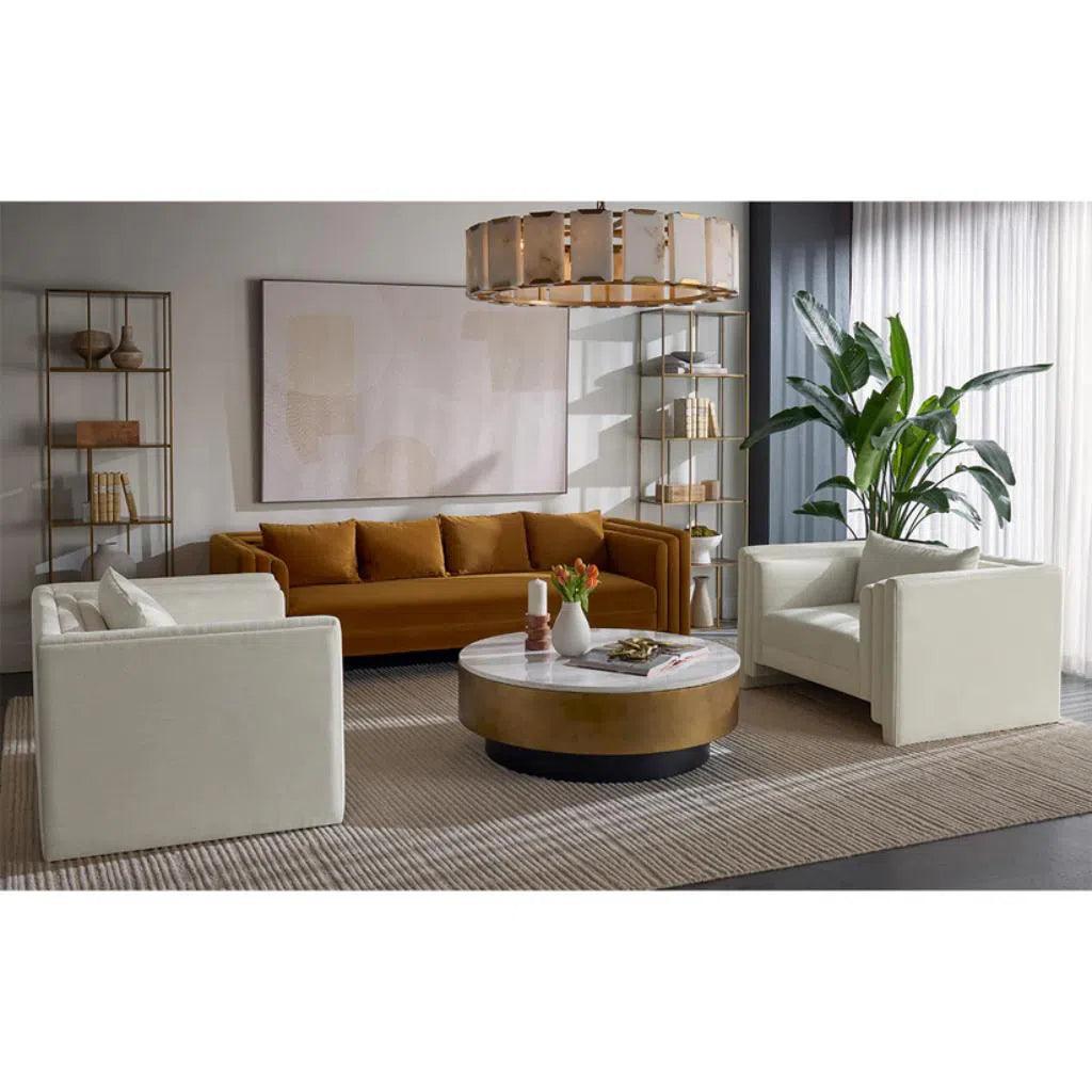 Kira Fabric Modern Styled Sofa - LOOMLAN - Sofas & Loveseats