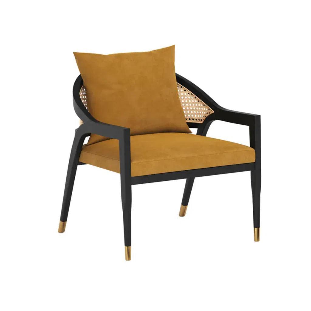 Kirsten Fabric Lounge Chair - LOOMLAN - Accent Chairs