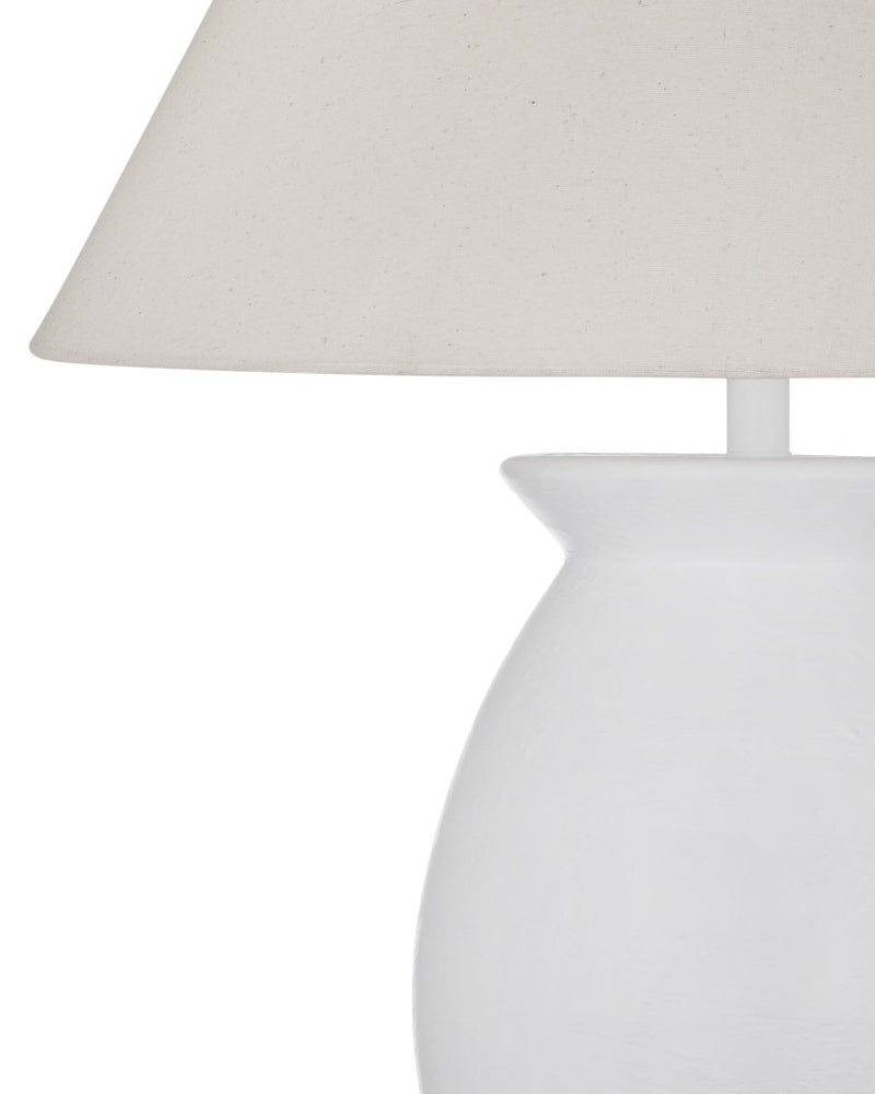 Koler Grey Ceramic Base Table Lamp - LOOMLAN - Bassett Mirror - Table Lamps