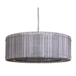 Kore Iron Framed Glass Chandelier - LOOMLAN - Chandeliers