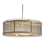 Kore Iron Framed Glass Chandelier - LOOMLAN - Chandeliers