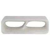 Kurver Bench Concrete Terrazzo for Indoor Outdoor Use - LOOMLAN - SUNPAN - Outdoor Benches