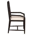 Lahara Linen Black Armchair - LOOMLAN - Furniture Classics - Accent Chairs